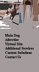 Main Dog
Advertise
Virtual Site
Additional Services
Custom Solutions
Contact Us


